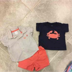 0-3/3 month baby boy clothes lot