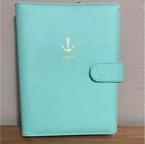 Tiffany Blue planner