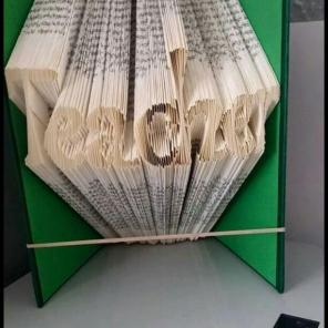 Teacher Folded Book Art