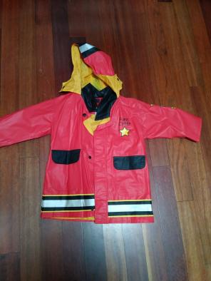 Fireman rain coat