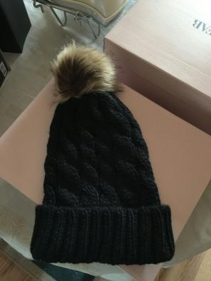 Black beanie