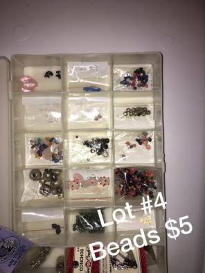 Jewelry Supplies Bead Destash Lot #4