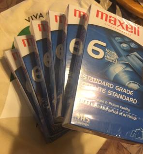 Maxwell Video Cassette VCR