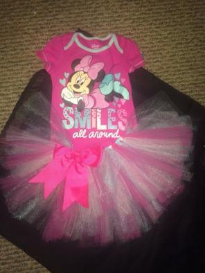 Minnie Mouse Tutu Outfit