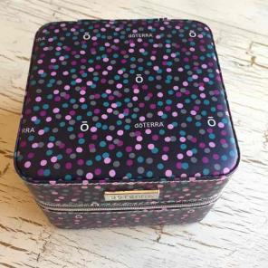 Doterra essential oil polka dot case