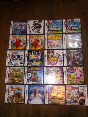 20 Nintendo DS cases