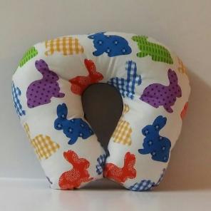 Pattern Bunnies Neck Pillow