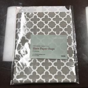Slate Paper Bags