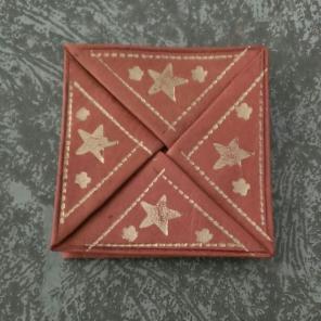 Tan Leather Coin Pouch