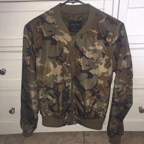 Army Green Bomber Jacket
