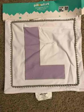 L pillow cover