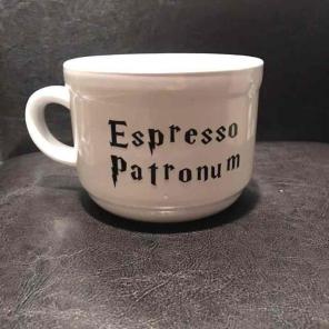 Espresso Patronum 22 oz Mug Harry Potter