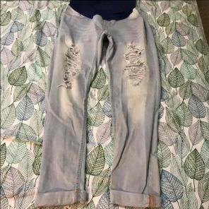 Maternity Boyfriend Jeans Size Medium