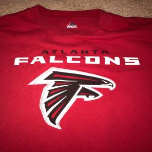 Atlanta Falcons Tshirt Size Large