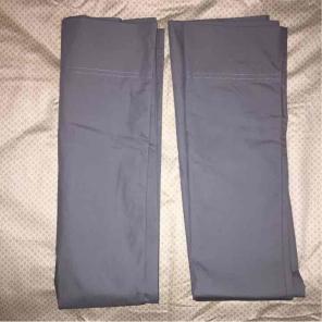 2 THRESHOLD QUEEN PILLOW CASES