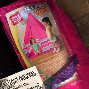 Play Day Girls 5' Teepee - Pink