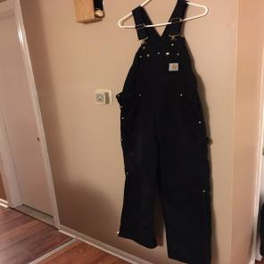 Carhartt Men's Overall Size 34x32