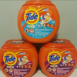 3 - Tide Pods Spring Meadow & Ocean Mist