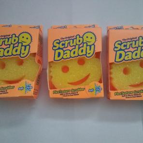 4 NEW SCRUB DADDY SPONGES As Seen on TV