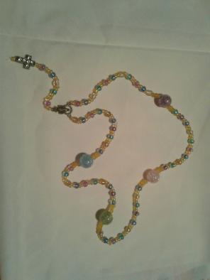 Glass Bead Rosary
