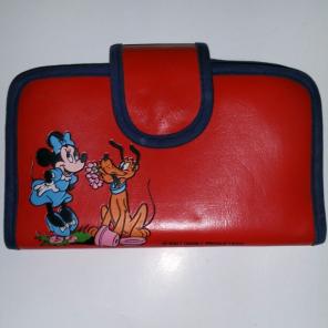 vintage Walt Disney Wallet minnie&pluto