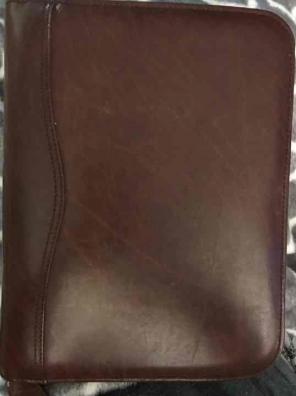 Brown Leather Daytimer
