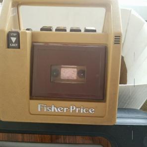 1980 FISHER PRICE CASSETTE PLAYER