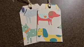 Dog craft tags