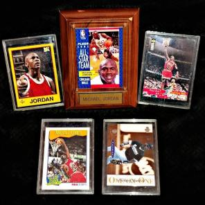 MICHAEL JORDAN CARD COLLECTION
