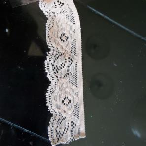 Nwt peach stretch lace