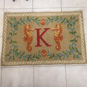 Frontgate Door Mat Rug NEW