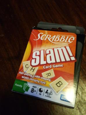 Scrabble slam card game