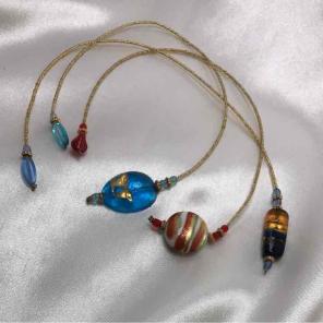 Three Glass Bookmarks Made for Neimans