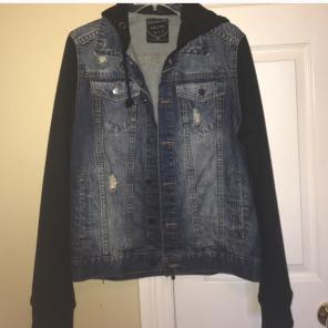 Blue Jean Hooded Jacket