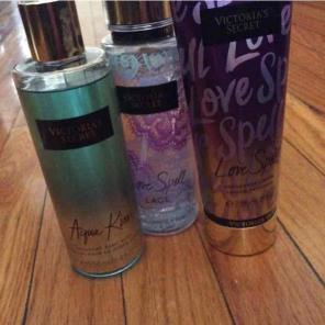 Victoria's Secret love spell lace.