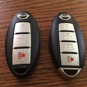 Set of 2 Nissan smart Keys