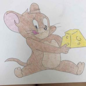 Drawing tom and jerry