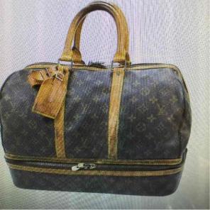 Auth Louis Vuitton sac sport luggage bag