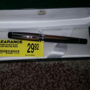 Monteverde black tie roller pen