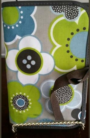 31 fold N go organizer Harvest Floral
