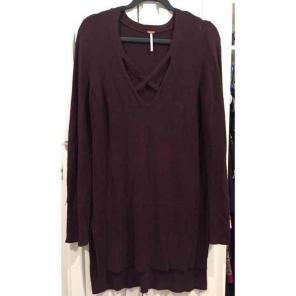 Free People Criss Cross Sweater