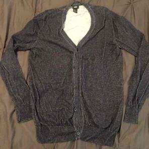H&M: Dark Gray Cardigan