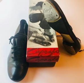 Capezio Tele Tone Leather Tap Shoes