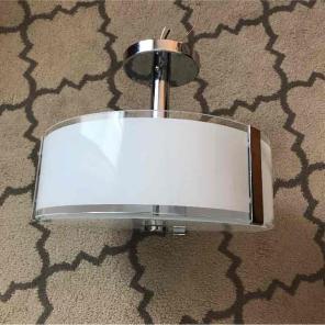 Modern semi flush light