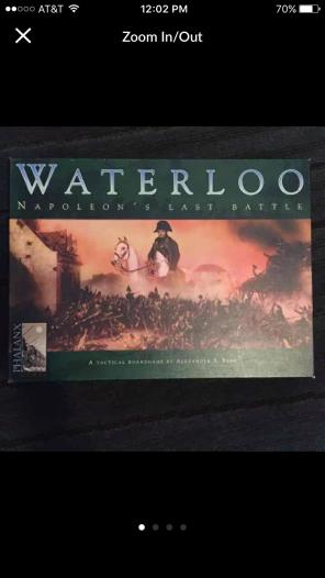 Waterloo Board Game