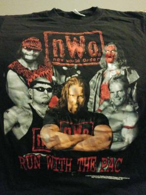 Vintage NWO WCW Wolfpack t-shirt