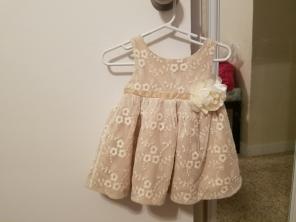 Dress light tan color