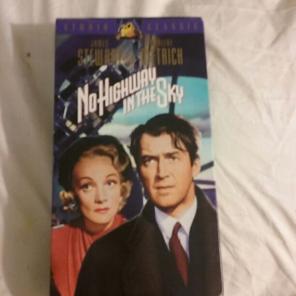 No Highway in the Sky vhs Stewart