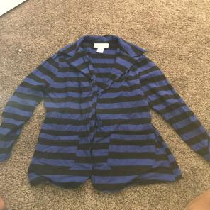 Blue And Black Blazer