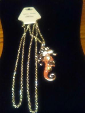 Sea Horse Necklace NWT